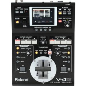 Roland V-4EX 4-channel Digital Video Mixer with Effects | Sweetwater