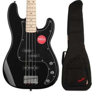 Squier Affinity Series Precision Bass Black with Maple Fingerboard