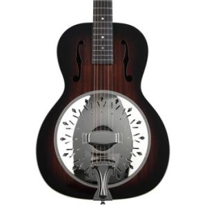 Epiphone Dobro Hound Dog Round Neck Resonator - Vintage Brown