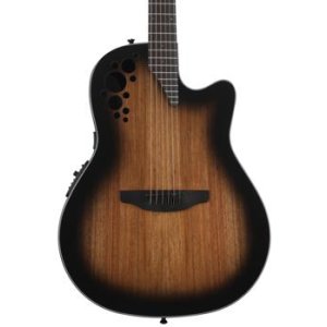 Ovation CS24P-ABLKW-G Celebrity Exotic Selection Acoustic-electric