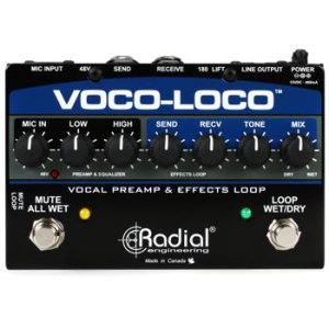 Radial Voco-Loco Microphone Effects Loop & Switcher for Guitar