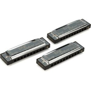 Fender Blues Deluxe Harmonica - 7-pack with Case | Sweetwater