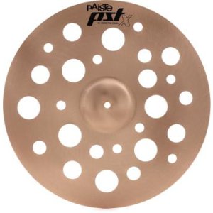 Paiste 18 inch PST X Swiss Medium Crash Cymbal | Sweetwater