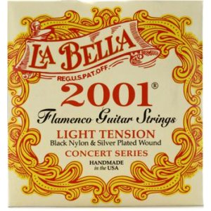 Labella 2001MED - Jeu de cordes guitare classique 2001 Classical - Tension  médium