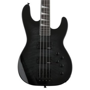 Jackson Concert Bass JS3Q - Transparent Black | Sweetwater