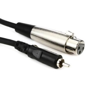 Hosa HXR-010 10 Ft Single Professional XLR (F) to RCA (M) Cable