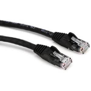 AWG24 Mr 50 Metros, Negro CAT6 CCA UTP Tronic 50m Cable de Instalación Red Ethernet Bobina