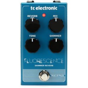 Ethereal Reverb Sounds TC Electronic FLUORESCENCE SHIMMER REVERB Shimmering Reverb Pedal with Intuitive 4-Knob Interface for Modern 
