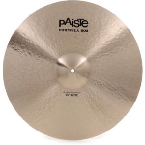 Paiste 22 inch Formula 602 Modern Essentials Ride Cymbal