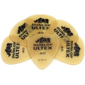 6/Player's Pack Dunlop 421P.60 Ultex® Standard .60mm 