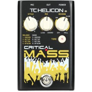 TC-Helicon Talkbox Synth Pedal | Sweetwater