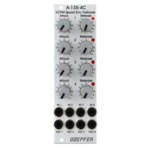 Doepfer A-135-4A/B Voltage Controlled Performance Mixer and CV