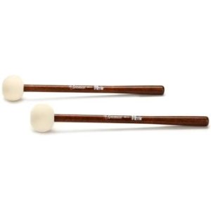 Vic Firth Corpsmaster MB4-H Marching Bass Drum Beaters Hard/ X-Large Head 