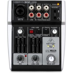 behringer xenyx q502usb usb audio mixer mxl 770