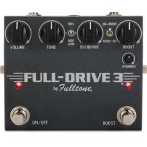 Fulltone Fulldrive 3 Overdrive / Boost Pedal | Sweetwater