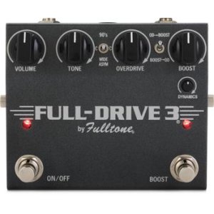 Fulltone Fulldrive 3 Overdrive Boost Pedal Sweetwater