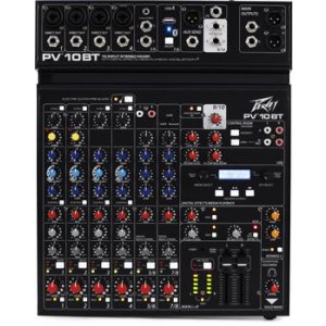 Peavey PV 10 AT Mixer with Auto-Tune and Bluetooth