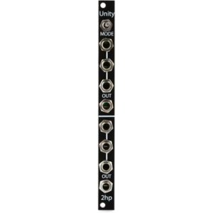 2HP Mix Eurorack Mixer Module- Black | Sweetwater