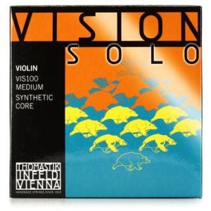 Thomastik Vision Set corde per violino 4/4 VI100 Medium Synthetic Core 