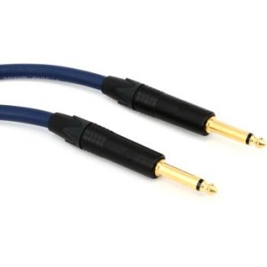 Mogami GOLD SPEAKER-15 Amplifier-to-Cabinet Speaker Cable Straight Connectors 1/4 TS Male Plugs 15 Foot Gold Contacts 
