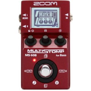 Zoom MS-60B Multistomp Bass Effects Pedal | Sweetwater