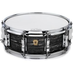 Ludwig Classic Maple Snare Drum - 5 x 14 inch - Vintage Black