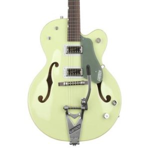 Gretsch Guitars G6118T Anniversary with Bigsby Hollowbody Electric Guitar 2-Tone Smoke Green 