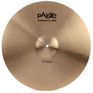 Paiste 18 inch Formula 602 Modern Essentials Crash Cymbal