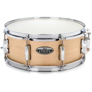 Pearl Modern Utility Snare Drum - 14 x 5.5 inch - Satin Natural