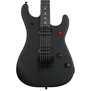 evh 5150 stealth black guitar