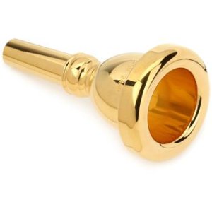 C.G. Conn Helleberg Series Tuba Mouthpiece - 120, Gold-plated