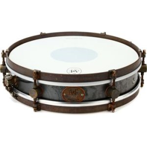 A&F Drum Company Rude Boy Snare Drum - 3 x 13 inch - Raw Steel 