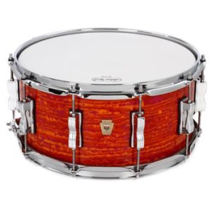 Ludwig Classic Maple Snare Drum - 6.5 x 14 inch - Mod Orange