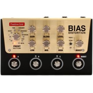 Positive Grid BIAS Distortion Tone Match Distortion Pedal