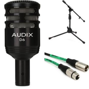 Cardioid Audix D6 Dynamic Microphone 