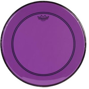 Remo Powerstroke P3 Colortone Purple Bass Drumhead - 18 inch