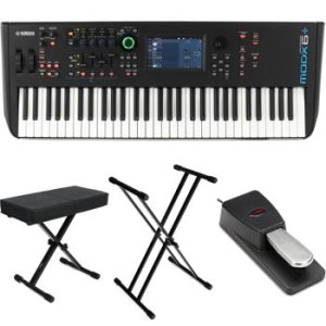 Teclado Yamaha MODX6+ Sintetizador 61 Teclas Bivolt - Carneiro