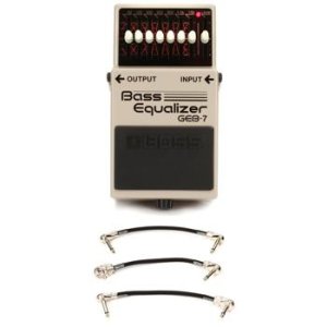 Boss GEB-7 7-band Bass EQ Pedal | Sweetwater