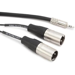 SOUND DEVICES XL-2 CABLE TA3-F to XLR-3M, 380mm, for mixer or portable  recorder (pack of 2)