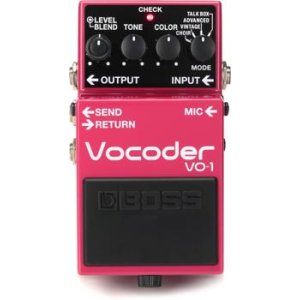 Boss VE-5 Vocal Performer Effects Processor Red with 1 Year Free Extended Warranty 
