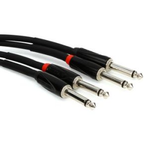 Roland RCC-15-2814 Black Series Interconnect Cable - Dual 1/4-inch
