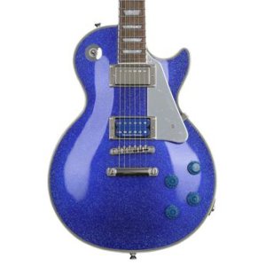 epiphone blue electric guitar