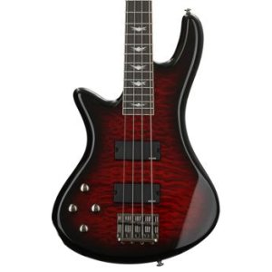 Schecter Stiletto Extreme 4 Bass Guitar - Black Cherry | Sweetwater