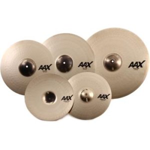 Sabian AAX Promotional Cymbal Set 14 Hats 16 21 Medium Ride Free