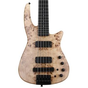 NS Design CR5 Radius Bass Guitar - Poplar Burl - Sweetwater Exclusive in  the USA