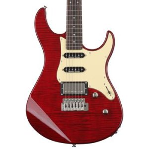Yamaha PAC612VIIFMX Pacifica Electric Guitar - Fired Red 