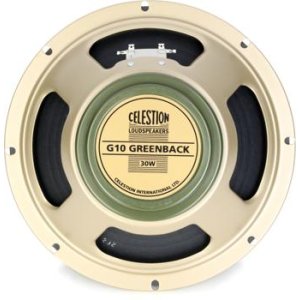 Celestion G10 Greenback 10-inch 30-watt Replacement Guitar Amp