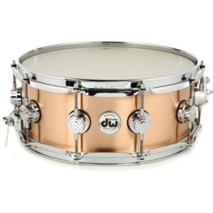 DW Collector's Series Bronze Snare Drum - 5.5 x 14 inch - Brushed