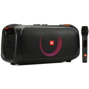 JBL PartyBox 110-160W Portable Wireless Party Speaker -  Powerful Sound and deep bass (JBLPARTYBOX110AM) + 2 x AUX Cable +  Microfiber Cloth (2-Pack) : Electronics