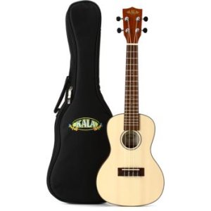 Kala KA-SSTU-C Travel Concert Ukulele - Satin Natural